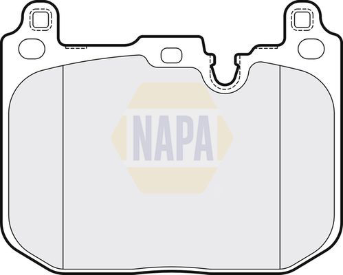 NAPA Front Vented & Rear Vented Brake Discs & Pads fits BMW MINI