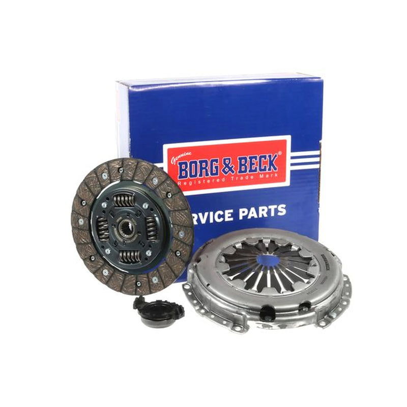 Borg & Beck Clutch Kit Set 3pc 200mm HK7794