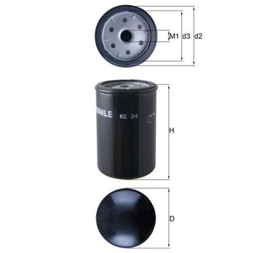 Mahle Fuel Filter Element KC 24
