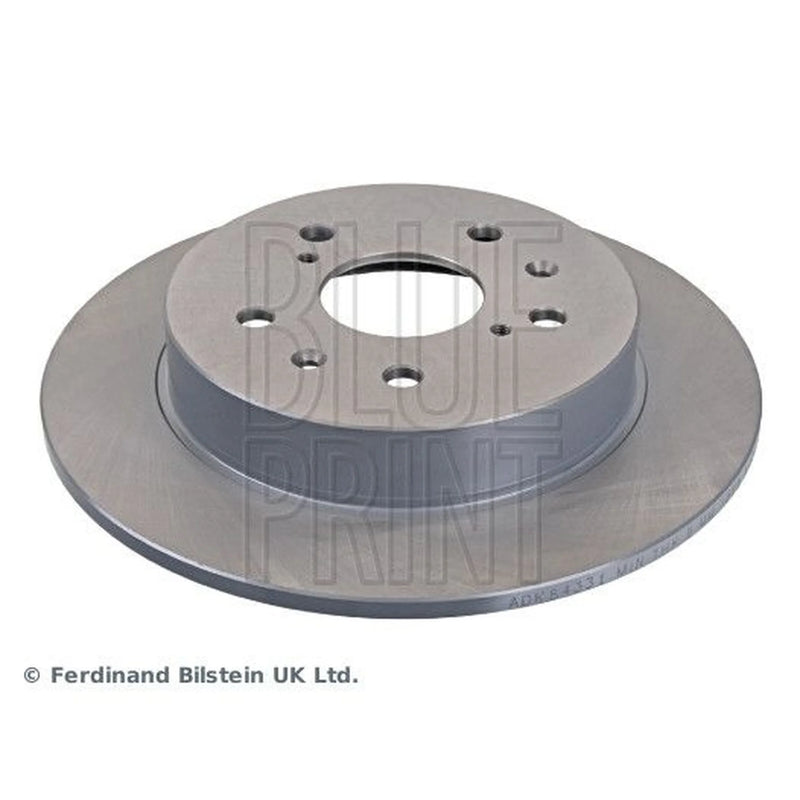 Blue Print 2 x Solid Rear Brake Discs ADK84331