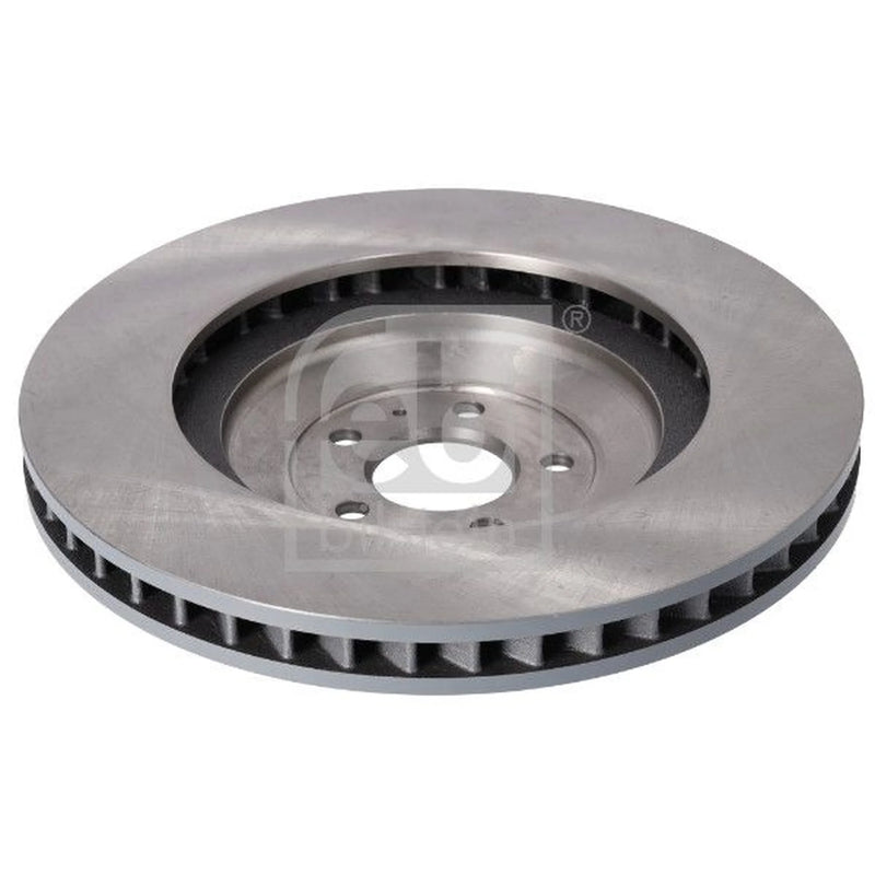 Febi 2 x Internally Vented Front Brake Discs 199276