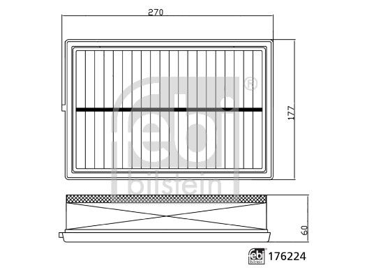 Febi Engine Air Filter