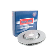 Borg & Beck 2 x Vented Front Brake Discs BBD6369S