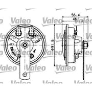Valeo Car Horn Signal Unit 479165