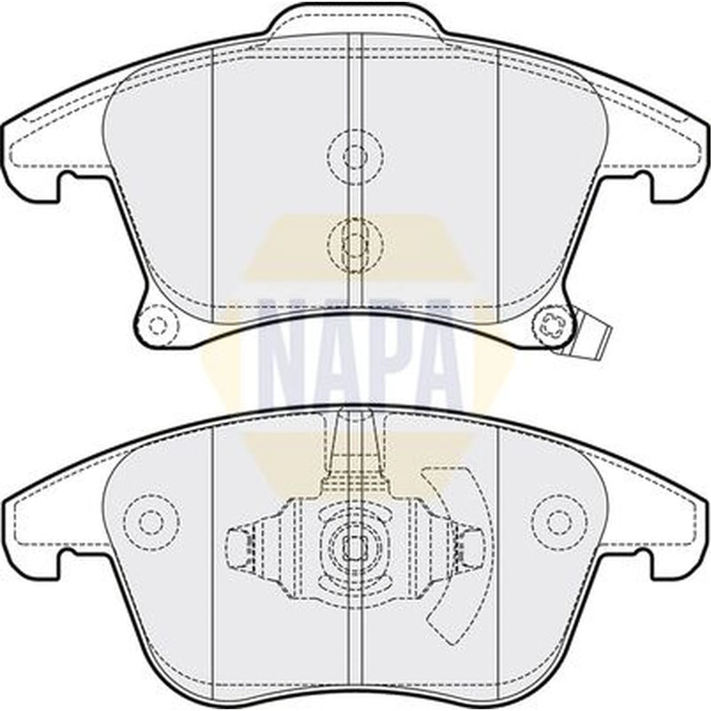 NAPA Front Brake Pad Set NBP1523