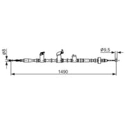 Bosch Handbrake Cable Rear 1 987 482 844