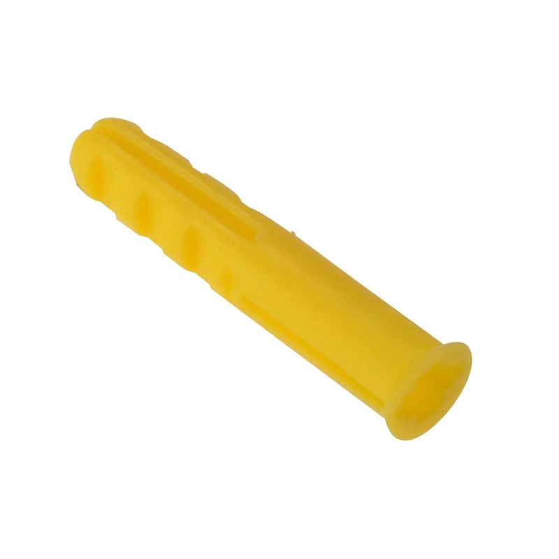 ForgeFix Plastic Wall Plug Yellow No.4-6 Box 1000 - EXP2