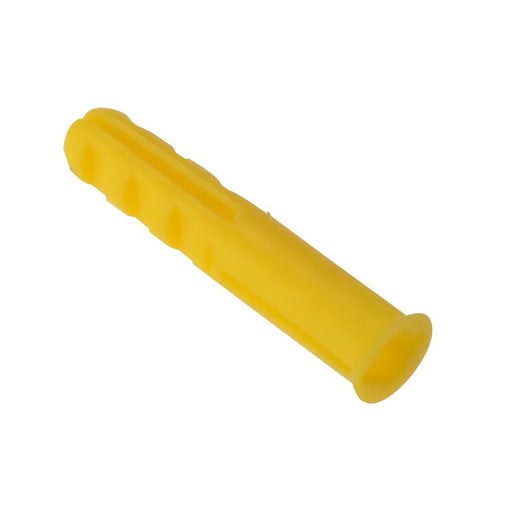 ForgeFix Plastic Wall Plug Yellow No.4-6 Box 1000 - EXP2