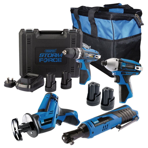 Draper Storm Force 10.8V Power Interchange Kit (10 Piece) 91032 Draper  - Town Parts