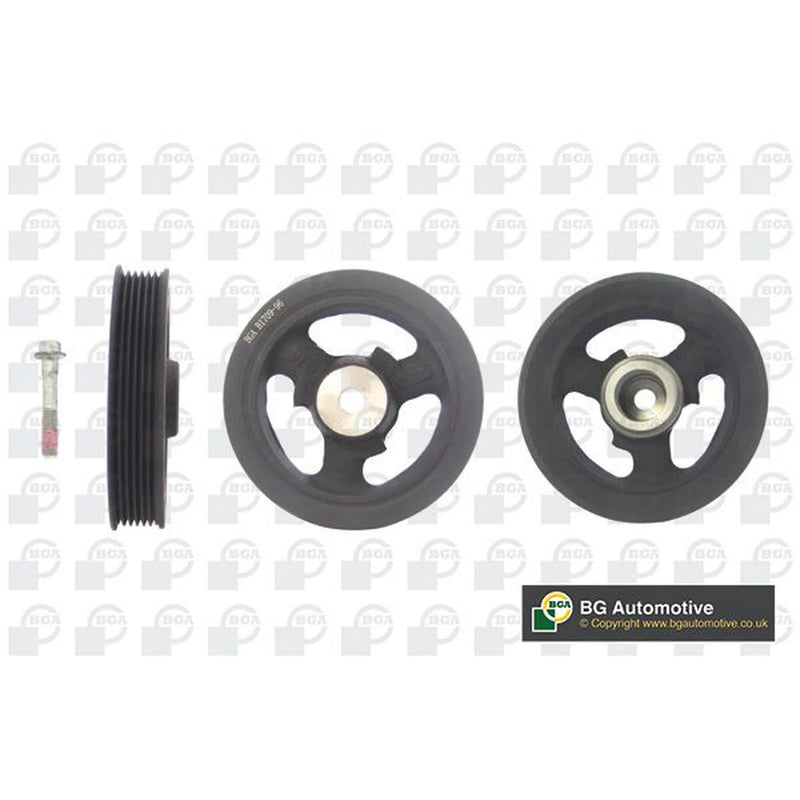 BGA Belt Pulley Set, Crankshaft 144mm DP5900K