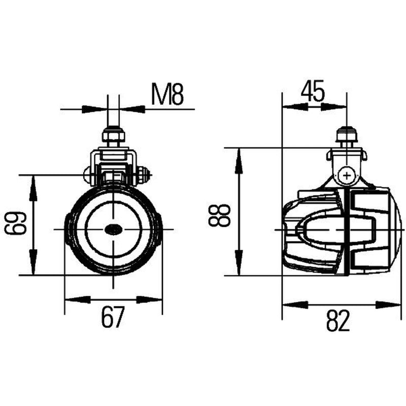 Hella Worklight High 1G0 995 050-011