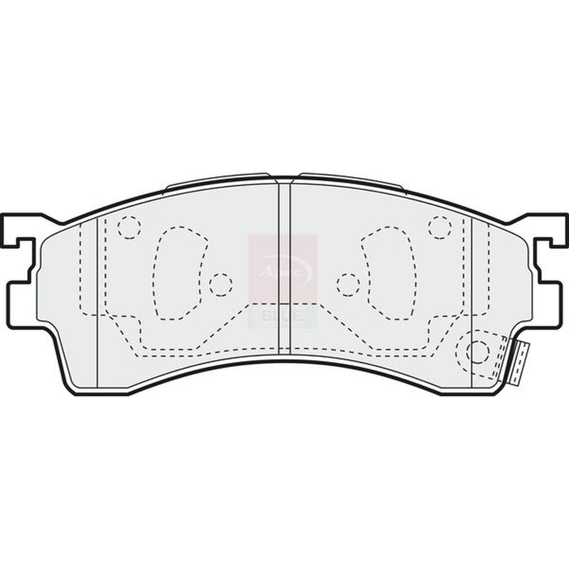 Apec Front Brake Pad Set PD3136