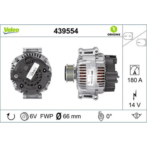 Valeo Car Alternator 12V 439554