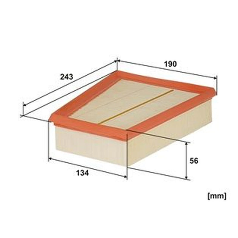 WIX Engine Air Filter WA9457