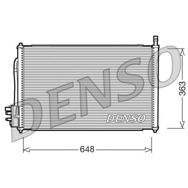 Denso Air Conditioning Condenser DCN10006