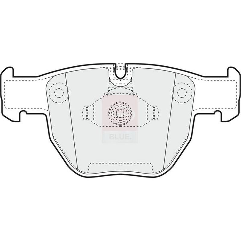 Apec Front Brake Pad Set PD3586