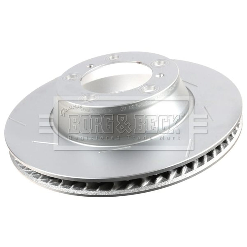 Borg & Beck 2 x Rear Brake Discs BBD6161S