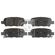 Febi Rear Brake Pad Set 116198