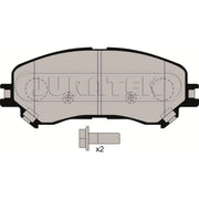 Juratek Front Brake Pad Set JCP8216