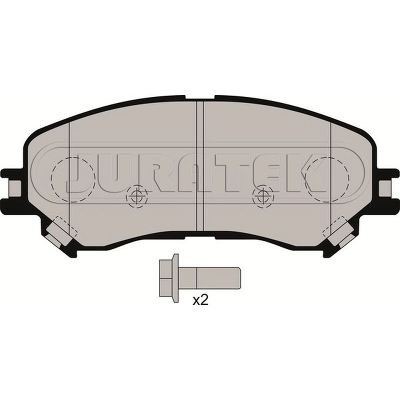 Juratek Front Brake Pad Set JCP8216