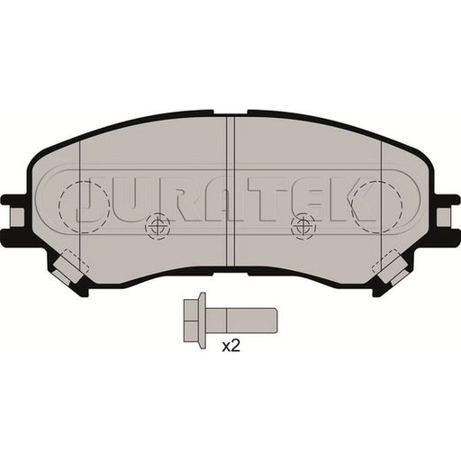 Juratek Front Brake Pad Set JCP8216