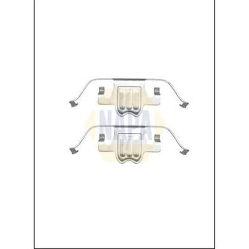 NAPA Brake Pad Accessory Fitting Kit Rear NFK1079