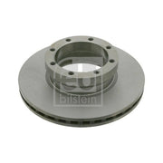 Febi 2 x Internally Vented Front Brake Discs 24459