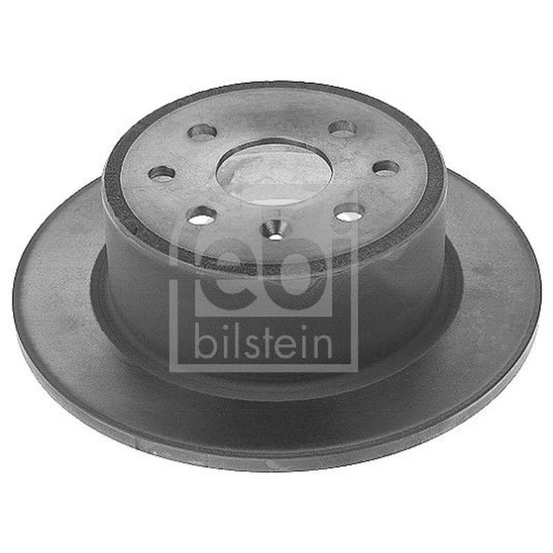 Febi 2 x Solid Rear Brake Discs 10749