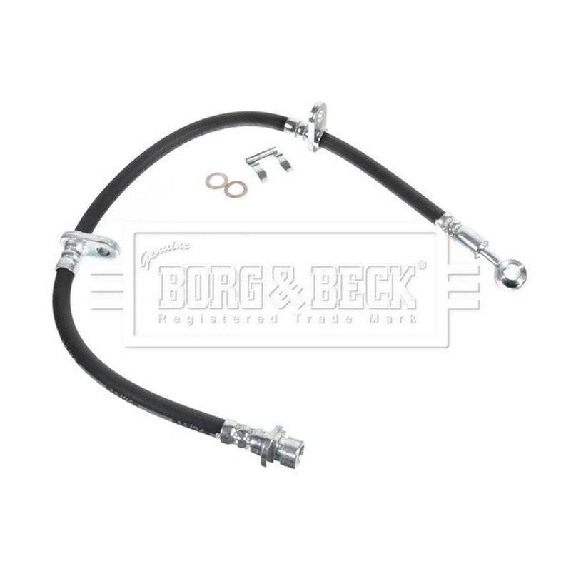Borg & Beck Brake Hydraulic Hose Line Front Left BBH7448