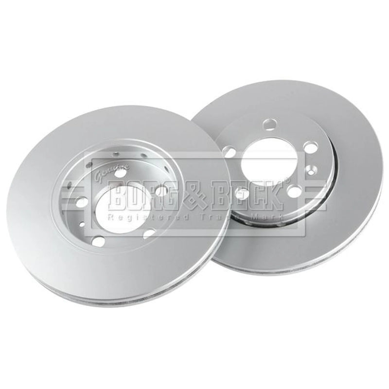 Borg & Beck 2 x Front Brake Discs BBD4064