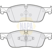 NAPA Front Brake Pad Set NBP1625