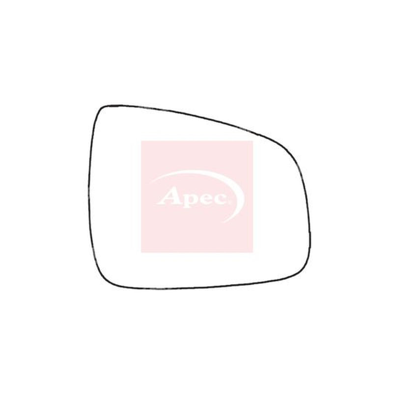 Apec Exterior Wing Mirror Glass Right AMS2094