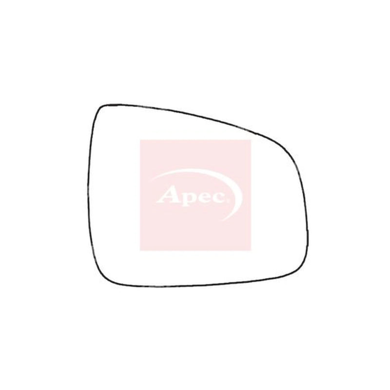 Apec Exterior Wing Mirror Glass Right AMS2094