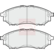 Apec Front Brake Pad Set PAD1662