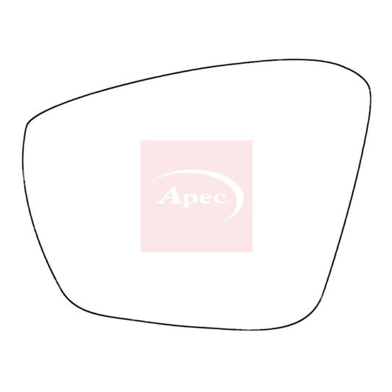 Apec Exterior Wing Mirror Glass Left AMS2185