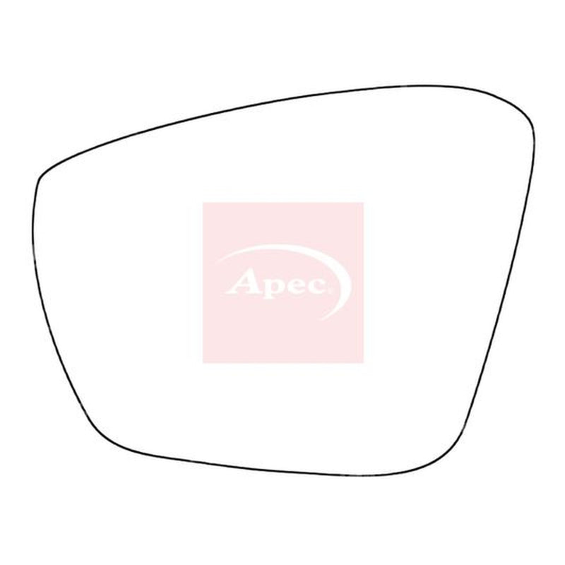 Apec Exterior Wing Mirror Glass Left AMS2185