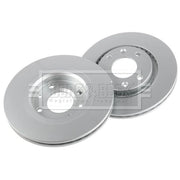 Borg & Beck 2 x Front Brake Discs BBD4245