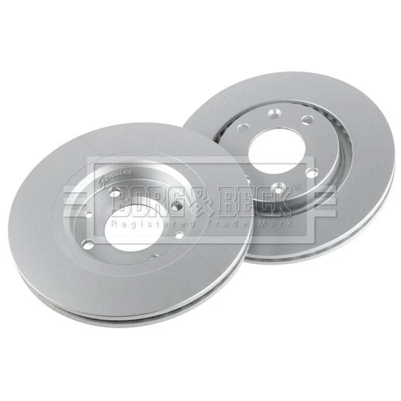 Borg & Beck 2 x Front Brake Discs BBD4245