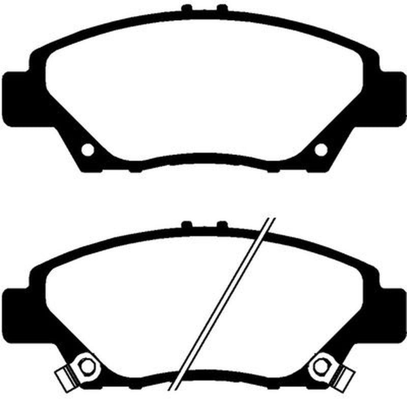 Abtex Front Brake Pad Set PLU2026
