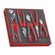 Teng Tools Plier Set FOAM2 5 Pieces with TPR Grip