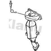 Klarius Catalyst Type Approved With Pipe 322987