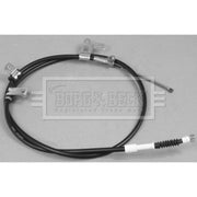 Borg & Beck Handbrake Cable Left Rear BKB3059