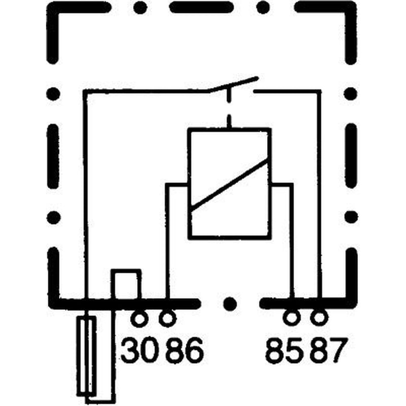 Hella Main Power Relay 4RA 003 530-001