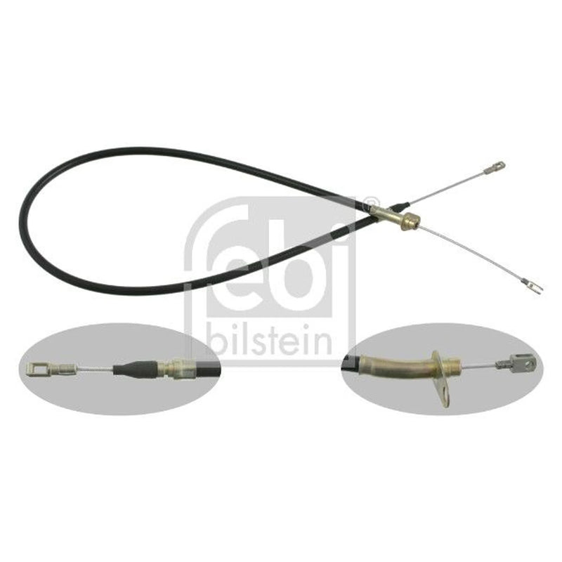 Febi Handbrake Cable Left Rear 18115