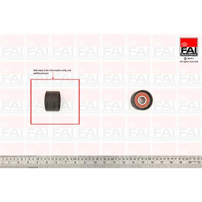 FAI Timing Belt Deflection Pulley/Guide Pulley OD ID Wide T9512