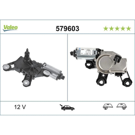 Valeo Front/Rear Wiper Motor Rear 579603