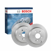 Bosch 2 x Solid Rear Brake Discs 0 986 479 449