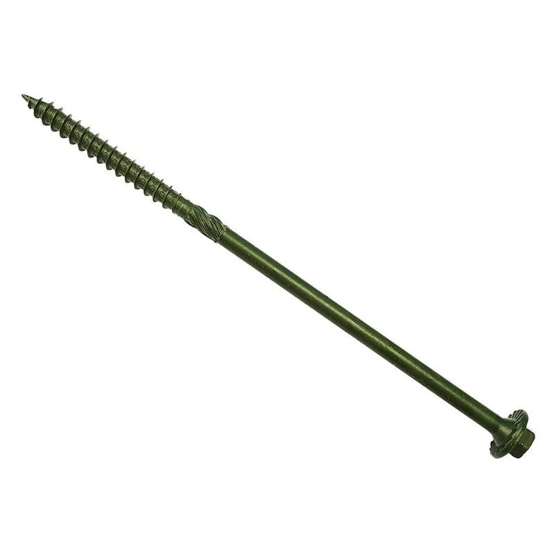 ForgeFix Timber Fixing Screws Green Treated 6.3 x Bag 20 65-250mm