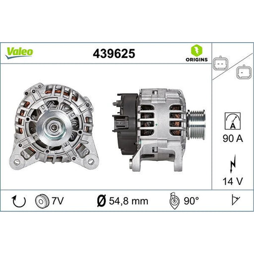 Valeo Car Alternator 12V 439625