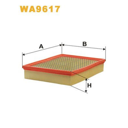 WIX Engine Air Filter WA9617